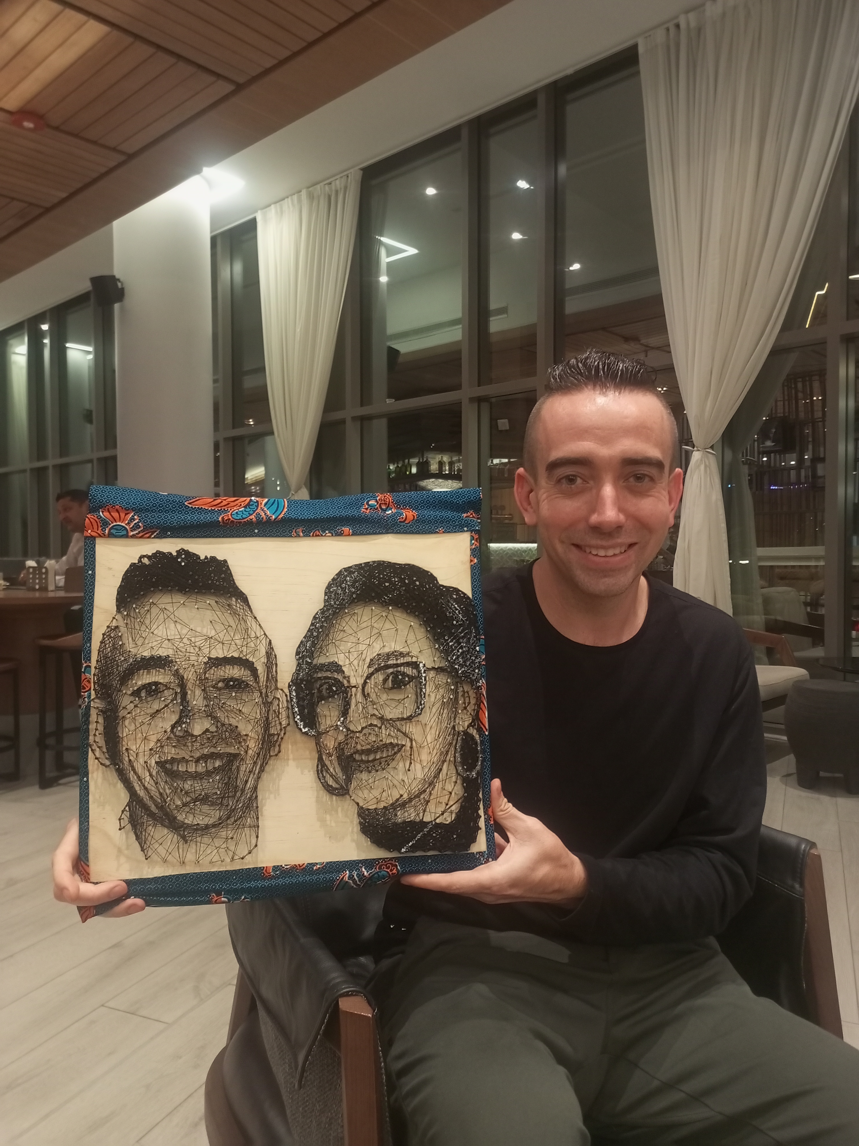 Jason mask string art